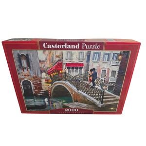 Castorland 2000‎ Piece Jigsaw Puzzle Venice Bridge Italy Scenic C-200559-2